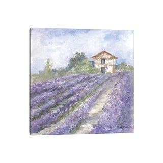 French Countryside Lavender Fields Canvas Print by iCanvas